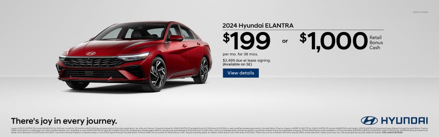 Hyundai Elantra offer